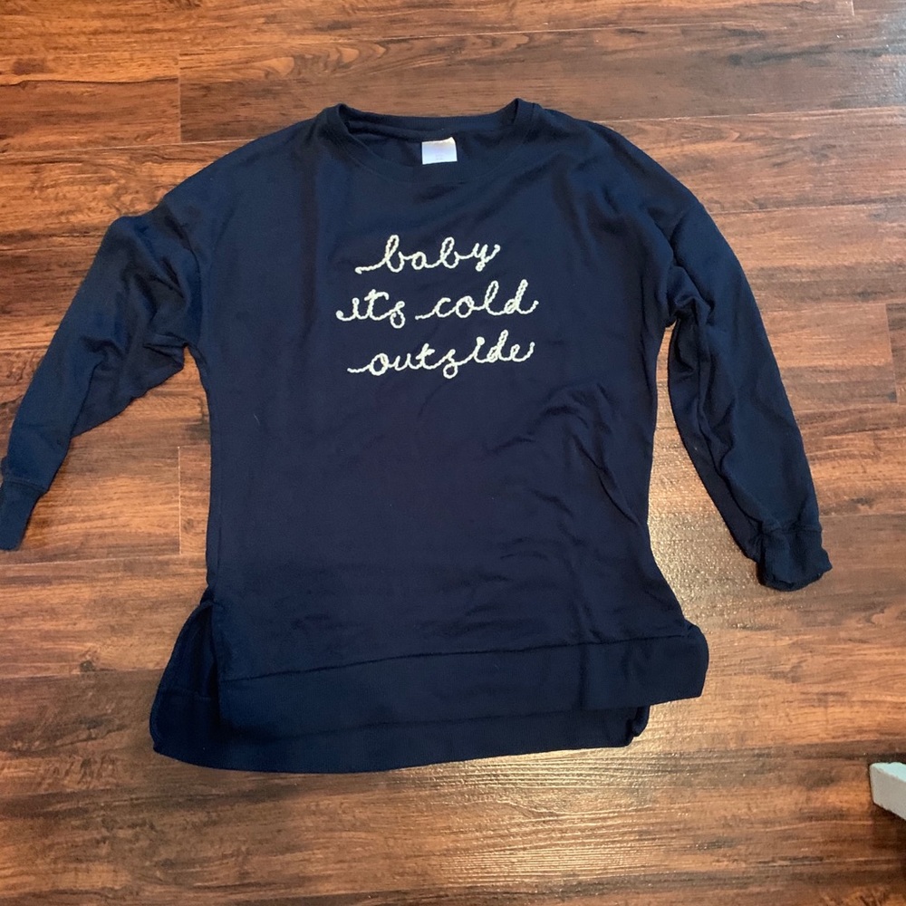 Navy Sweater